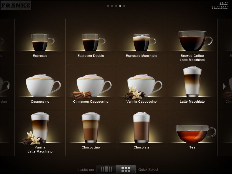 Die Neue FM800 Franke Kaffeemaschine Die neue Franke FM800 Kaffeemaschine