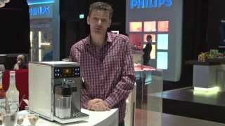 GranBaristo Philips Saeco demo ipad